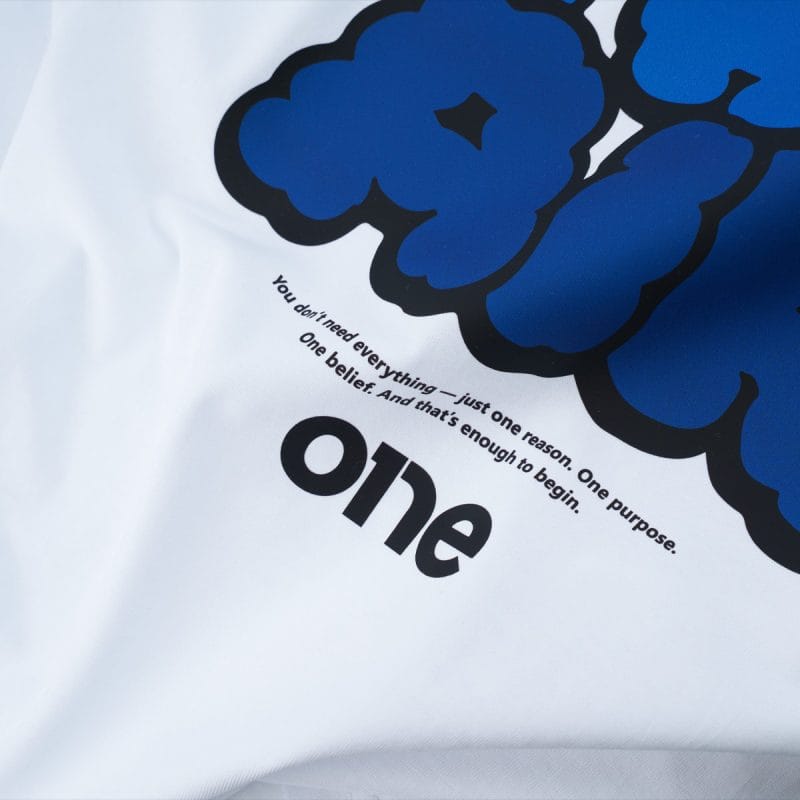T-shirt Regular Fit da uomo bianca - Air One - 05
