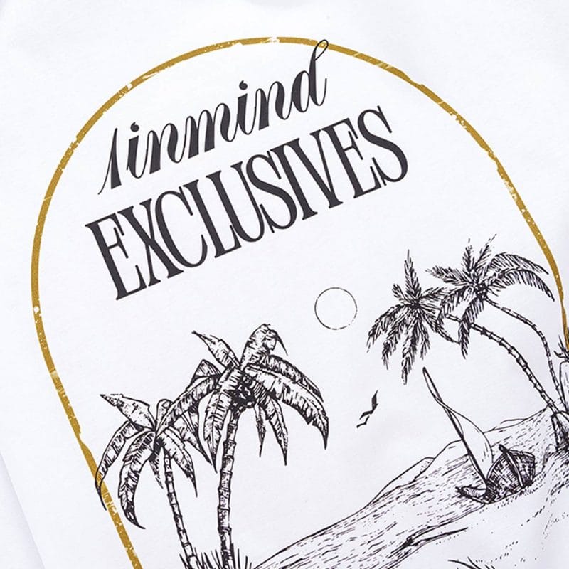 T-shirt Regular Fit da uomo bianca - Exclusives - 02