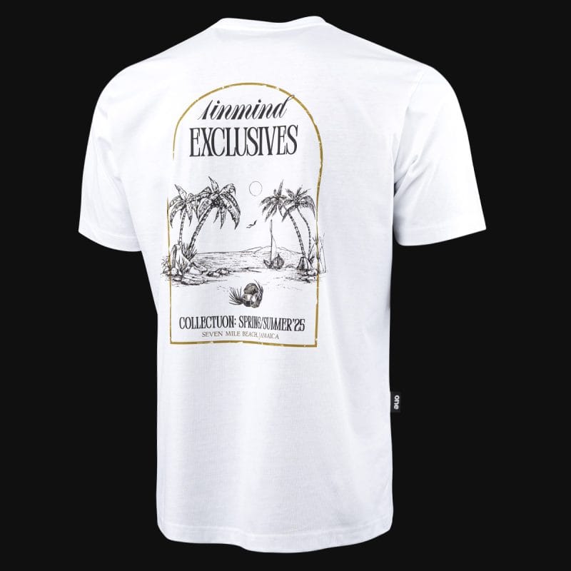 T-shirt Regular Fit da uomo bianca - Exclusives - 05