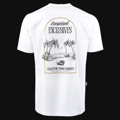 T-shirt Regular Fit da uomo bianca - Exclusives