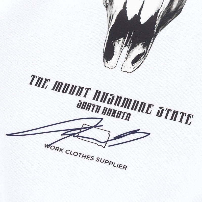 T-shirt Regular Fit da uomo bianca - Rustic Roots V.02 - 07