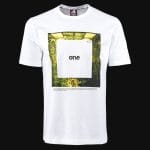 T-shirt Regular Fit da uomo bianca - Urban Moss V.02
