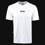T-shirt Regular Fit da uomo bianca - Zone Flow - 03