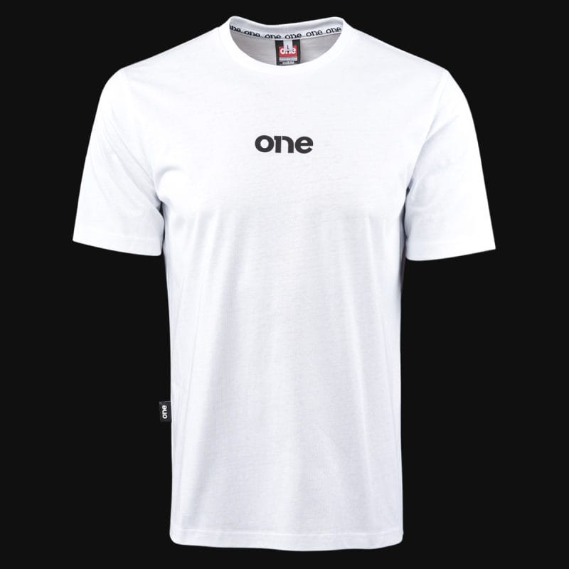 T-shirt Regular Fit da uomo bianca - Zone Flow - 03