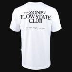 T-shirt Regular Fit da uomo bianca - Zone Flow - 05