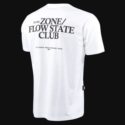 T-shirt Regular Fit da uomo bianca - Zone Flow