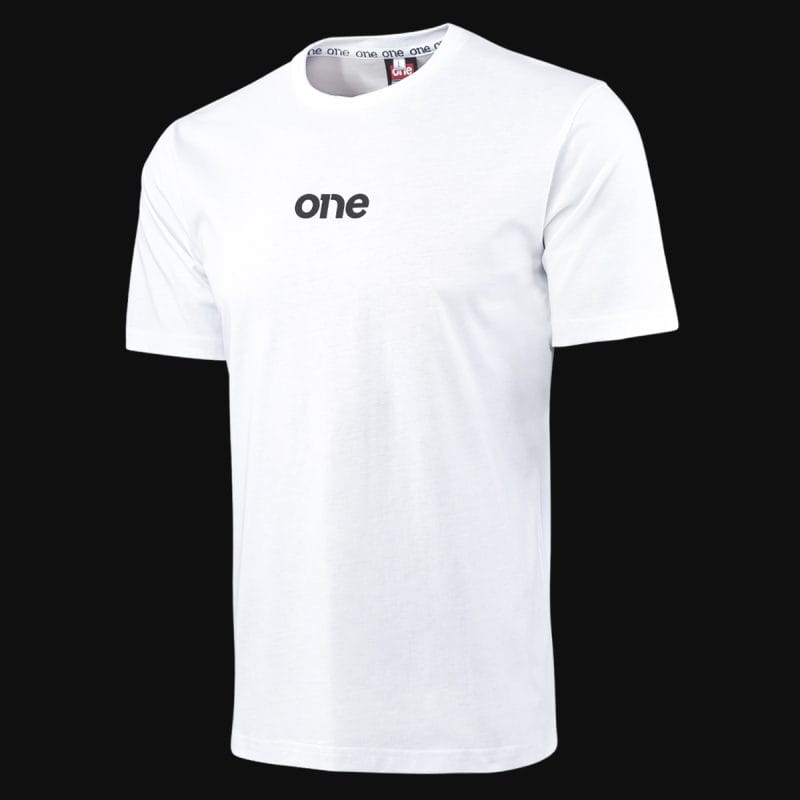 T-shirt Regular Fit da uomo bianca - Zone Flow - 06