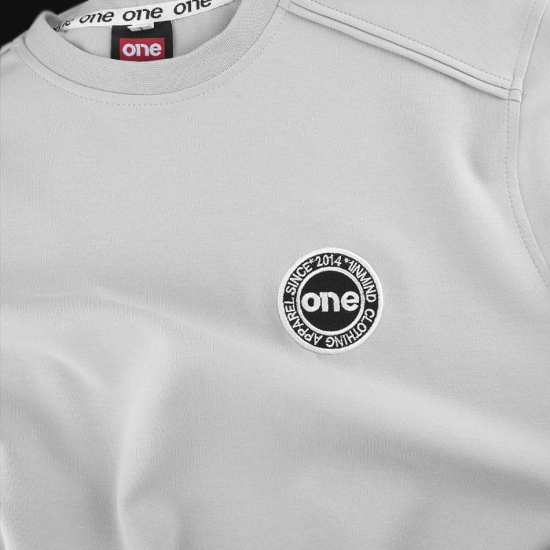 T-shirt Regular Fit da uomo in fleece - Core Cloud - 02