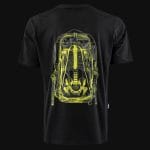 T-shirt Regular Fit da uomo nera - Bone Carrier