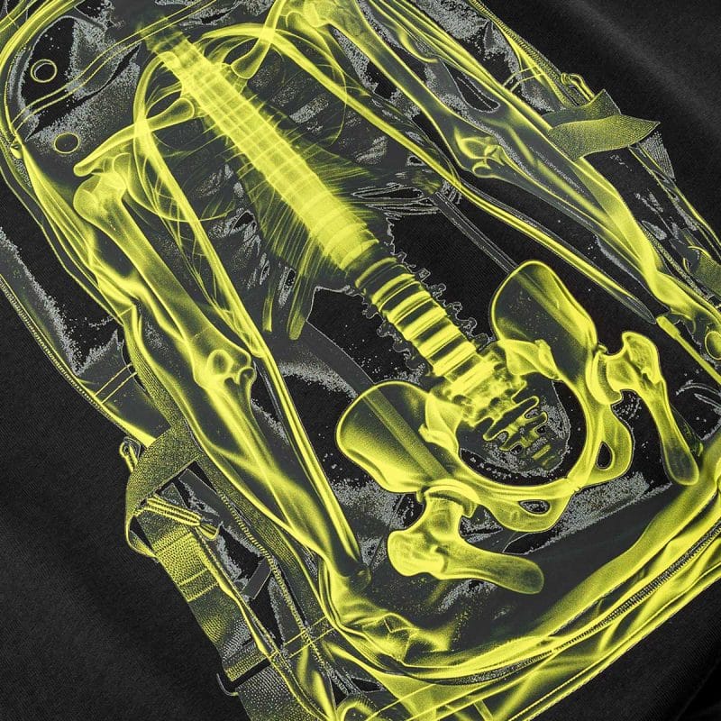 T-shirt Regular Fit da uomo nera - Bone Carrier - 03