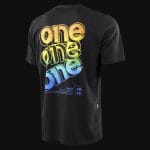 T-shirt Regular Fit da uomo nera - Color One