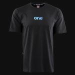 T-shirt Regular Fit da uomo nera - Color One - 03