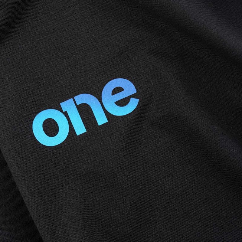 T-shirt Regular Fit da uomo nera - Color One - 04