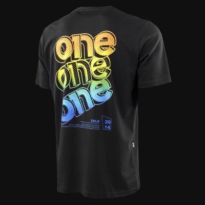 T-shirt Regular Fit da uomo nera - Color One