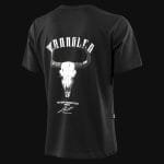 T-shirt Regular Fit da uomo nera - Rustic Roots
