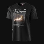 T-shirt Regular Fit da uomo nera - TC One - 03