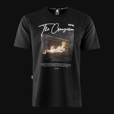 T-shirt Regular Fit da uomo nera - TC One