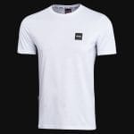 T-shirt Slim Fit da uomo bianca - Box One White - 03