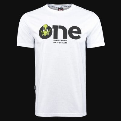 T-shirt Slim Fit da uomo bianca - UFO One
