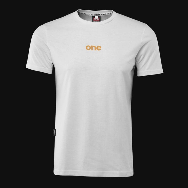 T-shirt Slim Fit da uomo bianca - WWV One - 03