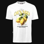T-shirt Slim Fit da uomo bianca - Zesty One