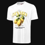 T-shirt Slim Fit da uomo bianca - Zesty One - 05