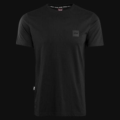 T-Shirt Slim-Fit da uomo - Box One Black