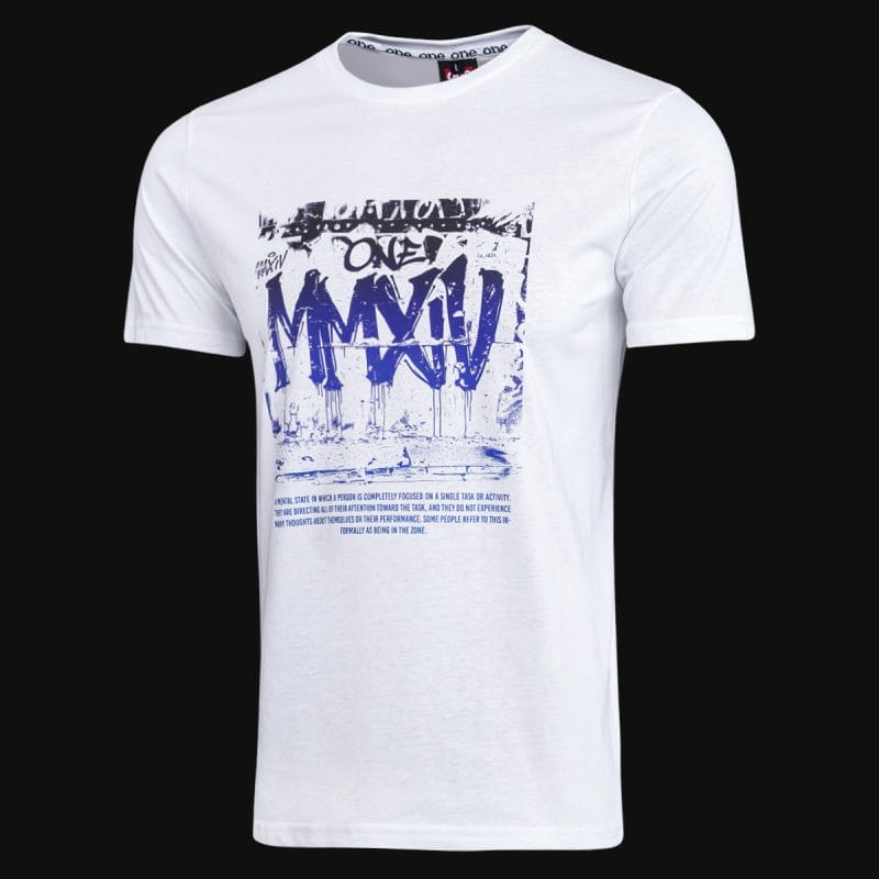 T-Shirt Slim-Fit da uomo - Graffiti V2 - 02