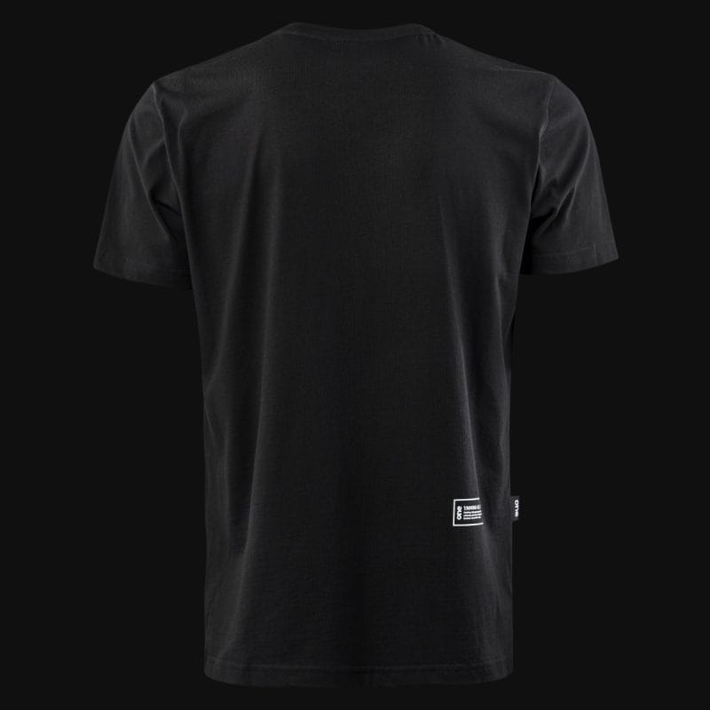 T-shirt Slim Fit da uomo nera - O-KIND - 02