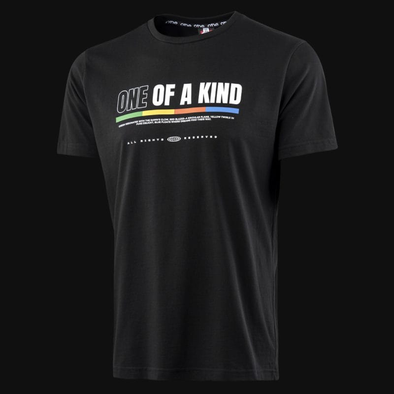 T-shirt Slim Fit da uomo nera - O-KIND - 05
