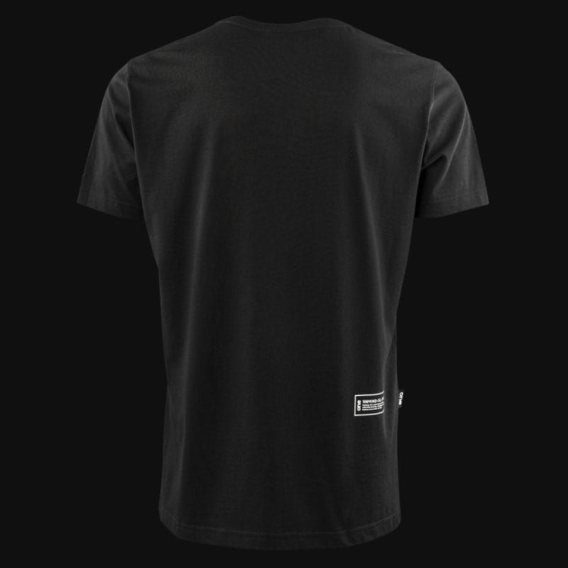 T-shirt Slim Fit da uomo nera - Zesty One - 02
