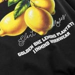 T-shirt Slim Fit da uomo nera - Zesty One - 03
