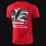 T-shirt Slim Fit da uomo rossa - Psychoactive
