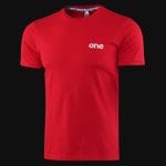 T-shirt Slim Fit da uomo rossa - Psychoactive - 03