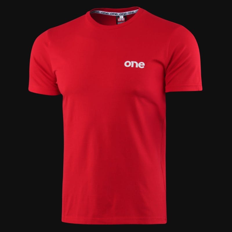 T-shirt Slim Fit da uomo rossa - Psychoactive - 03