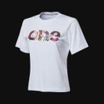 T-shirt da donna bianca Silent Elegance - 03