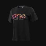 T-shirt da donna nera Wild One - 03