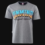 T-shirt premium da uomo grigia - Silent Heat V.02