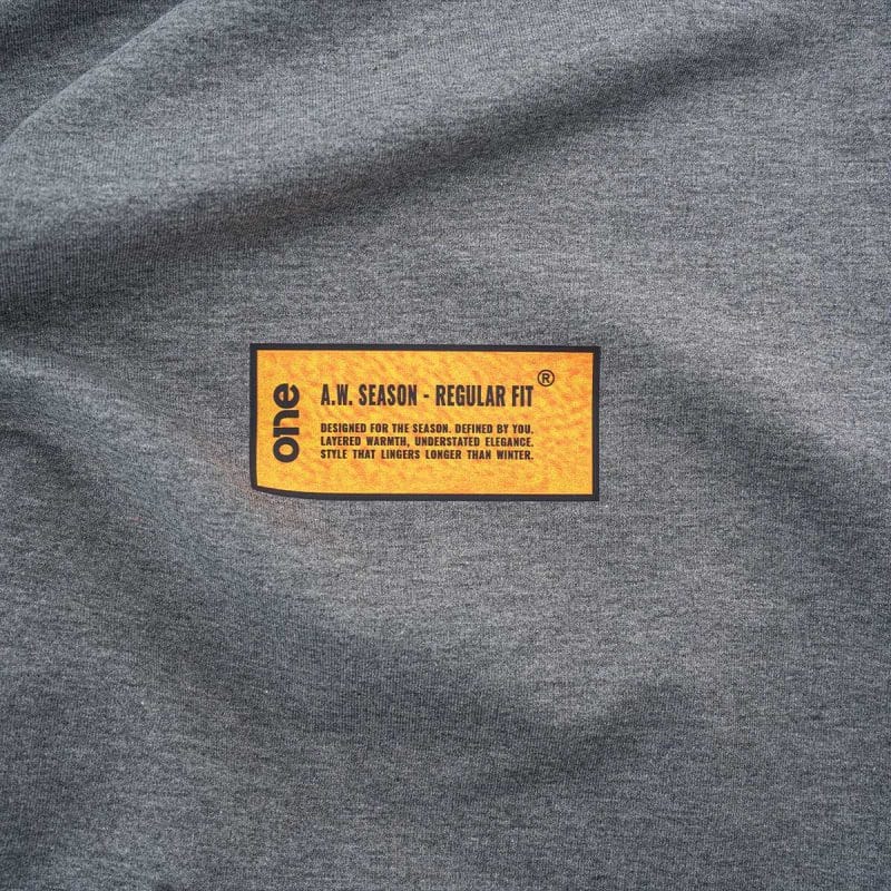 T-shirt premium da uomo grigia - Silent Heat V.02 - 05