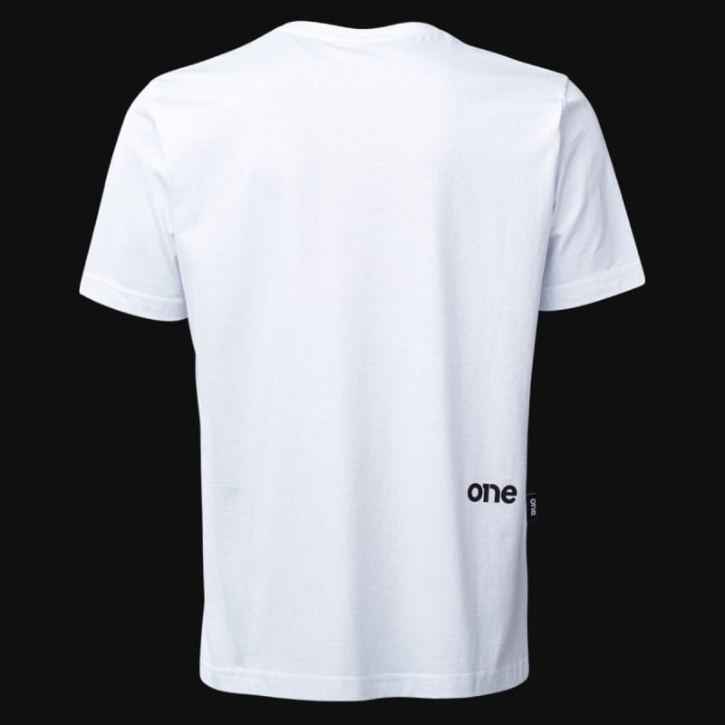T-shirt Regular-Fit da uomo bianca - Silent Heat - 03