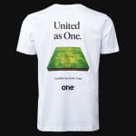 T-shirt Slim-Fit da uomo bianca - UAO
