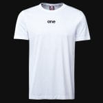 T-shirt Slim-Fit da uomo bianca - UAO - 03