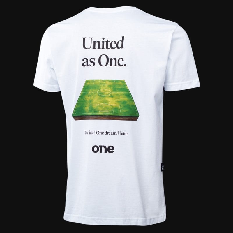 T-shirt Slim-Fit da uomo bianca - UAO - 04