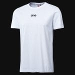 T-shirt Slim-Fit da uomo bianca - UAO - 05