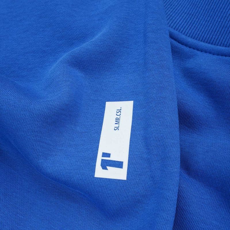 Felpa con cappuccio da uomo blu - Blue Classics - 05