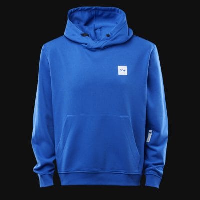 Felpa con cappuccio da uomo blu - Urban Blue