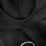 Felpa sportiva con cappuccio da uomo nera - One Active - 05