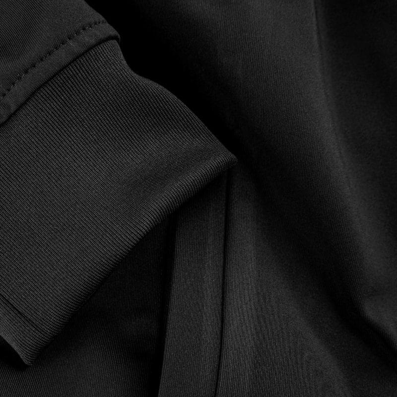 Felpa sportiva con cappuccio da uomo nera - One Active - 07