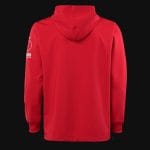Felpa sportiva con cappuccio da uomo rossa - Red Pulse - 04