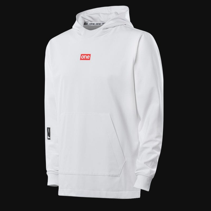 Felpa sportiva da uomo bianca - Classic White - 03